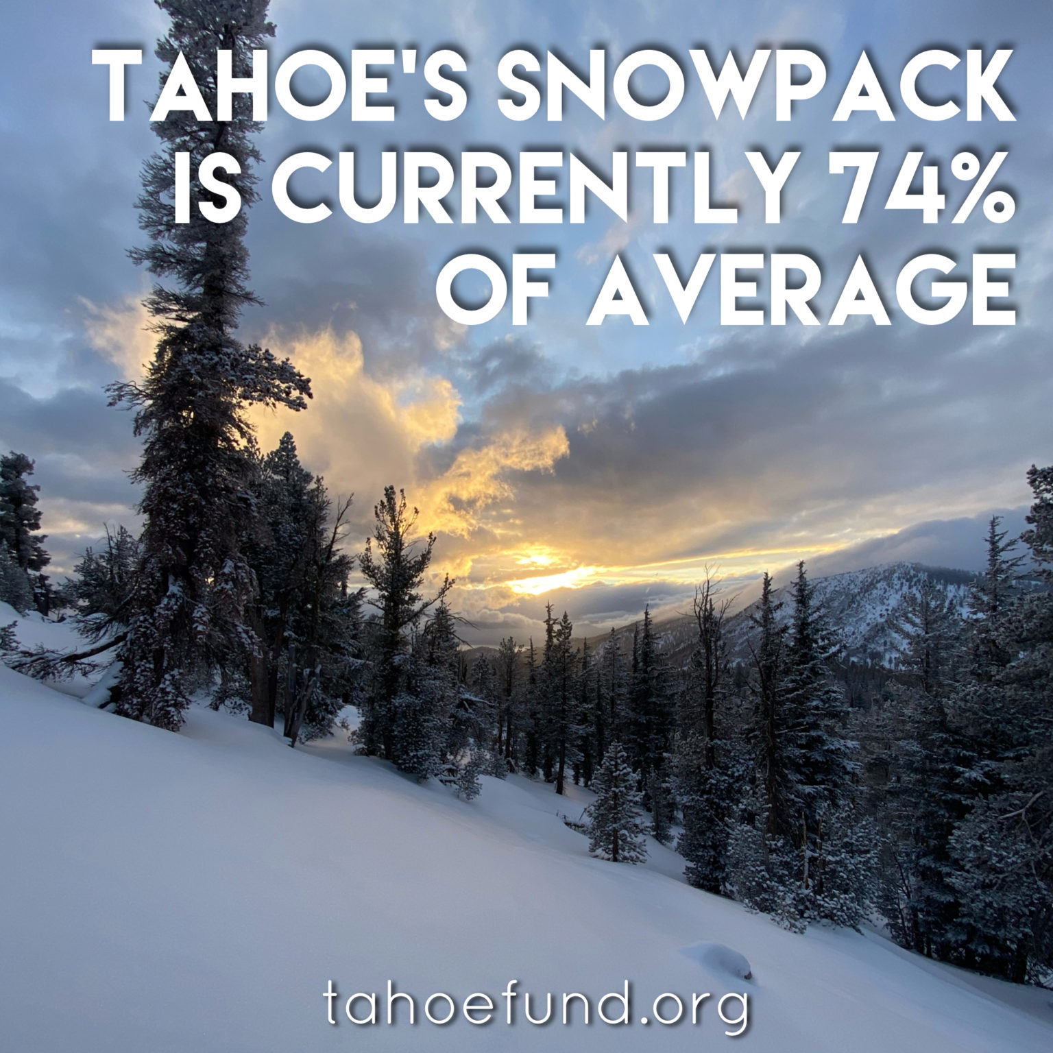 Lake Tahoe Fun Facts Snowpack Tahoe Fund